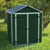 6' X 5' Palram Canopia Dark Green Skylight Plastic Shed (1.85m X 1.54m) 1 6' X 5' Palram Canopia Dark Green Skylight Plastic Shed (1.85m X 1.54m) -Zen Gardenia Sales 01 706042hd 6x5 palram canopia green skylight shed insitu min