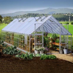 10' X 32' Palram Canopia Balance Silver Extra-Large Greenhouse (3.04m X 9.64m)