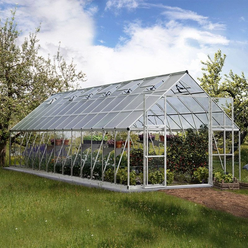 10' X 28' Palram Canopia Balance Silver Large Greenhouse (3.04m X 8.44m) 4 10' X 28' Palram Canopia Balance Silver Large Greenhouse (3.04m X 8.44m) - Image 2