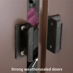 8' X 5' Yardmaster TopLight Pent Metal Shed (2.38m X 1.59m) -Zen Gardenia Sales 02 85sp18 8 x 5 yardmaster toplight pent metal shed feature1 min 1