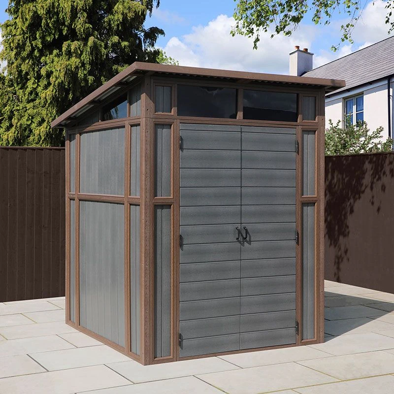 7’ X 7’ Mercia Premium Composite Pent Shed (2.03m X 2.08m) 3 7’ X 7’ Mercia Premium Composite Pent Shed (2.03m X 2.08m)