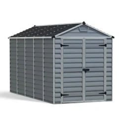 6' X 12' Palram Canopia Grey Skylight Plastic Shed (1.85m X 3.79m) 31 6' X 12' Palram Canopia Grey Skylight Plastic Shed (1.85m X 3.79m) -Zen Gardenia Sales 03 705589hd 6x12 palram canopia grey skylight shed render min