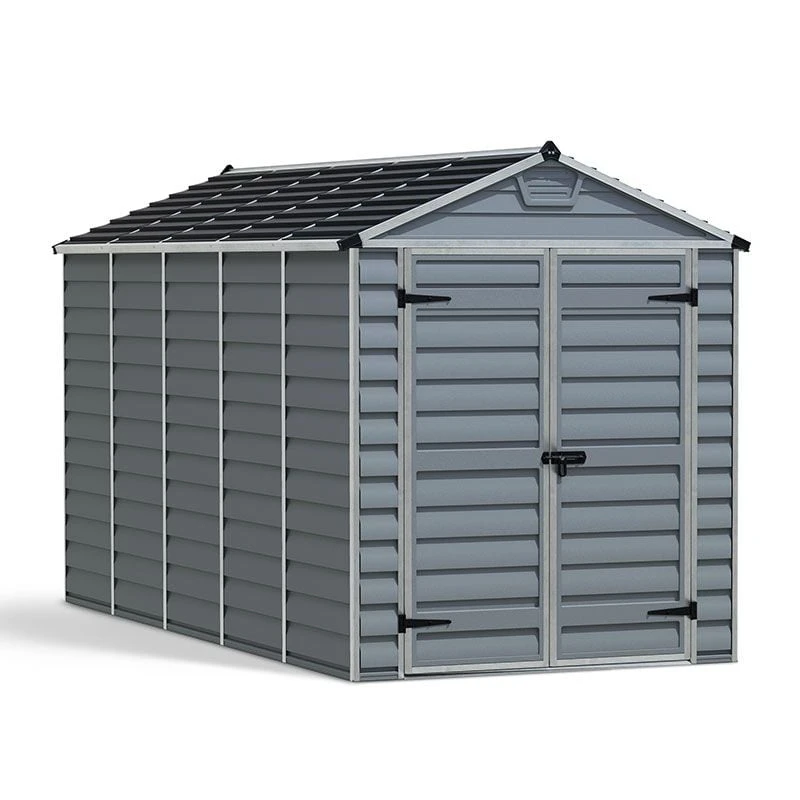 6' X 12' Palram Canopia Grey Skylight Plastic Shed (1.85m X 3.79m) 17 6' X 12' Palram Canopia Grey Skylight Plastic Shed (1.85m X 3.79m) - Image 15