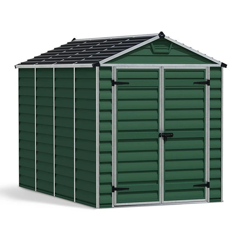 6' X 10' Palram Canopia Green Skylight Plastic Shed (1.85m X 3.04m) 15 6' X 10' Palram Canopia Green Skylight Plastic Shed (1.85m X 3.04m) - Image 13