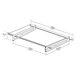 4’11 X 3’1 Palram Canopia Bremen 1500 Grey Clear Door Canopy (1.5m X 0.94) -Zen Gardenia Sales 03 706192 bremen 1500 drawing min 1