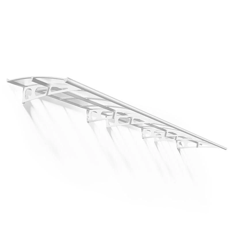 21' X 5' Palram Canopia Bordeaux 6690 Large Door Canopy - White Mist (6.71m X 1.39m) 5 21' X 5' Palram Canopia Bordeaux 6690 Large Door Canopy - White Mist (6.71m X 1.39m) - Image 3