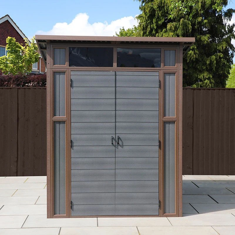 7’ X 7’ Mercia Premium Composite Pent Shed (2.03m X 2.08m) 4 7’ X 7’ Mercia Premium Composite Pent Shed (2.03m X 2.08m) - Image 2