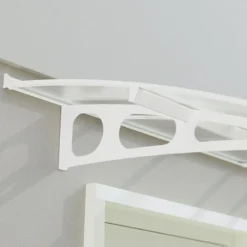 21' X 5' Palram Canopia Bordeaux 6690 Large Door Canopy - White Mist (6.71m X 1.39m) 11 21' X 5' Palram Canopia Bordeaux 6690 Large Door Canopy - White Mist (6.71m X 1.39m) -Zen Gardenia Sales 04 706831 21x5 pc bordeaux wm feature min