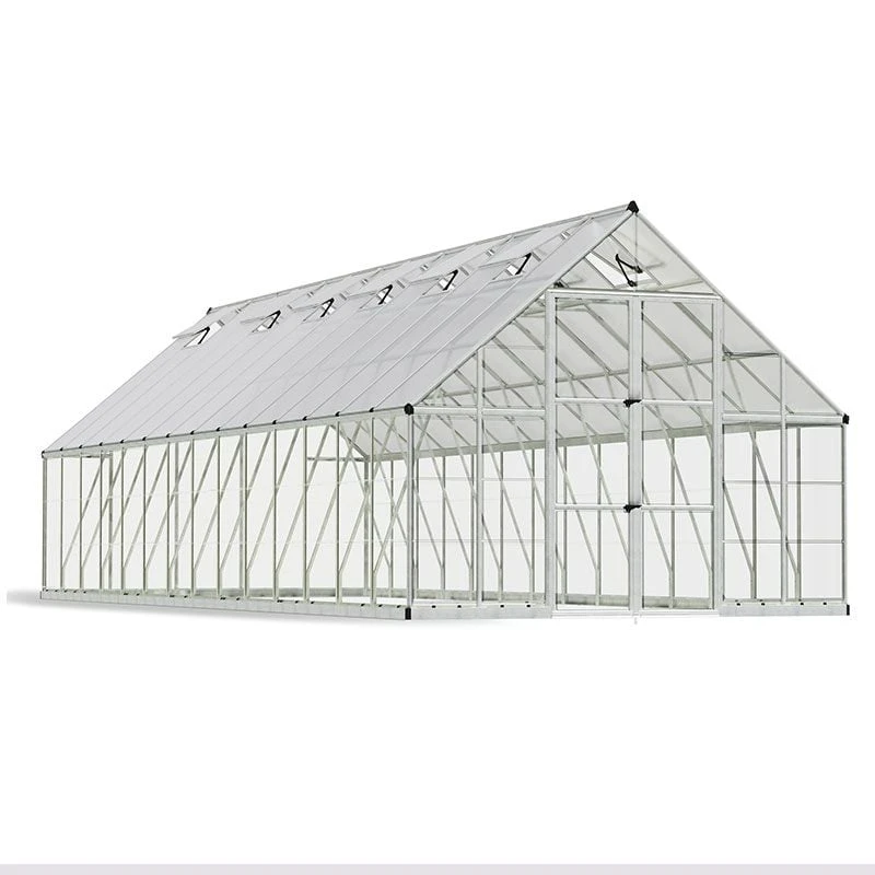 10' X 28' Palram Canopia Balance Silver Large Greenhouse (3.04m X 8.44m) 6 10' X 28' Palram Canopia Balance Silver Large Greenhouse (3.04m X 8.44m) - Image 4