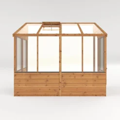 8' X 4' Mercia Shiplap Wooden Lean To Greenhouse (2.4m X 1.3m) -Zen Gardenia Sales 05 si 004 001 0027 render2 min