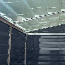 4' X 6' Palram Canopia Grey Skylight Pent Plastic Shed (1.17m X 1.77m) 21 4' X 6' Palram Canopia Grey Skylight Pent Plastic Shed (1.17m X 1.77m) -Zen Gardenia Sales 06 702624hd 4x6 palram canopia grey skylight shed feature1 min