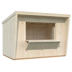 11'8 X 9'6 Palmako Kira (16mm) Premium Extra-Large Garden Bar (3.6m X 2.9m) -Zen Gardenia Sales 07 109668 kira render2 min