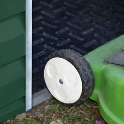 6' X 5' Palram Canopia Dark Green Skylight Plastic Shed (1.85m X 1.54m) -Zen Gardenia Sales 07 706042hd 6x5 palram canopia green skylight shed feature4 min