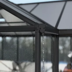 14'9 X 12'5 Palram Canopia Triomphe Orangery Enclosed Garden Gazebo (4.54m X 3.8m) -Zen Gardenia Sales 07 706970 14x12 pc triomphe feature min 1