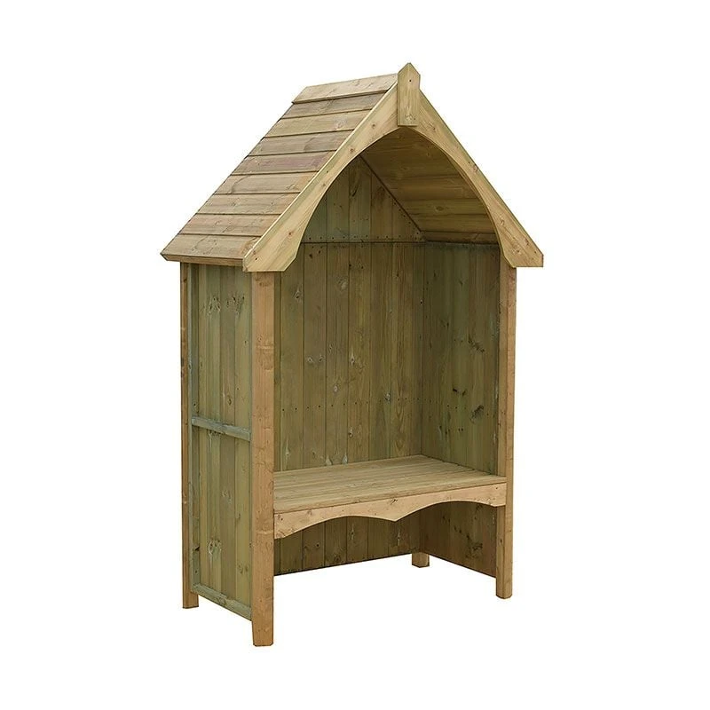 Shire Balsam Garden Arbour Seat 4'x2' 9 Shire Balsam Garden Arbour Seat 4'x2' - Image 7