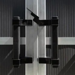 11' X 13.1' Palram Canopia Yukon Dark Grey Skylight Plastic Shed (3.32m X 3.93m) 24 11' X 13.1' Palram Canopia Yukon Dark Grey Skylight Plastic Shed (3.32m X 3.93m) -Zen Gardenia Sales 08 705159 11x13 palram canopia yukon shed feature3 min