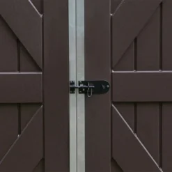 6' X 3' Palram Canopia Tan Skylight Plastic Shed (1.85m X 0.9m) -Zen Gardenia Sales 09 703387bun 6x3 palram canopia tan skylight shed feature6 min