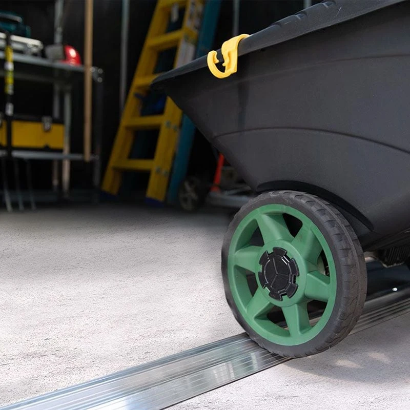 11' X 13.1' Palram Canopia Yukon Dark Grey Skylight Plastic Shed (3.32m X 3.93m) 11 11' X 13.1' Palram Canopia Yukon Dark Grey Skylight Plastic Shed (3.32m X 3.93m) - Image 9