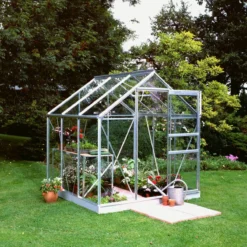 6’4 X 6'5 Halls Popular 66 Small Greenhouse (1.93 X 1.95m) 11 6’4 X 6'5 Halls Popular 66 Small Greenhouse (1.93 X 1.95m) -Zen Gardenia Sales 1. popular 66 base