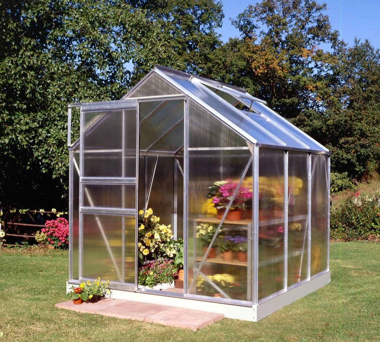 6’4 X 6'5 Halls Popular 66 Small Greenhouse (1.93 X 1.95m) 6 6’4 X 6'5 Halls Popular 66 Small Greenhouse (1.93 X 1.95m) - Image 4