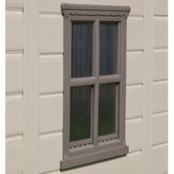 8' X 8' Keter Factor Plastic Garden Shed (2.57m X 2.55m) 23 8' X 8' Keter Factor Plastic Garden Shed (2.57m X 2.55m) -Zen Gardenia Sales 10 249000 8x8 keter factor feature5 min