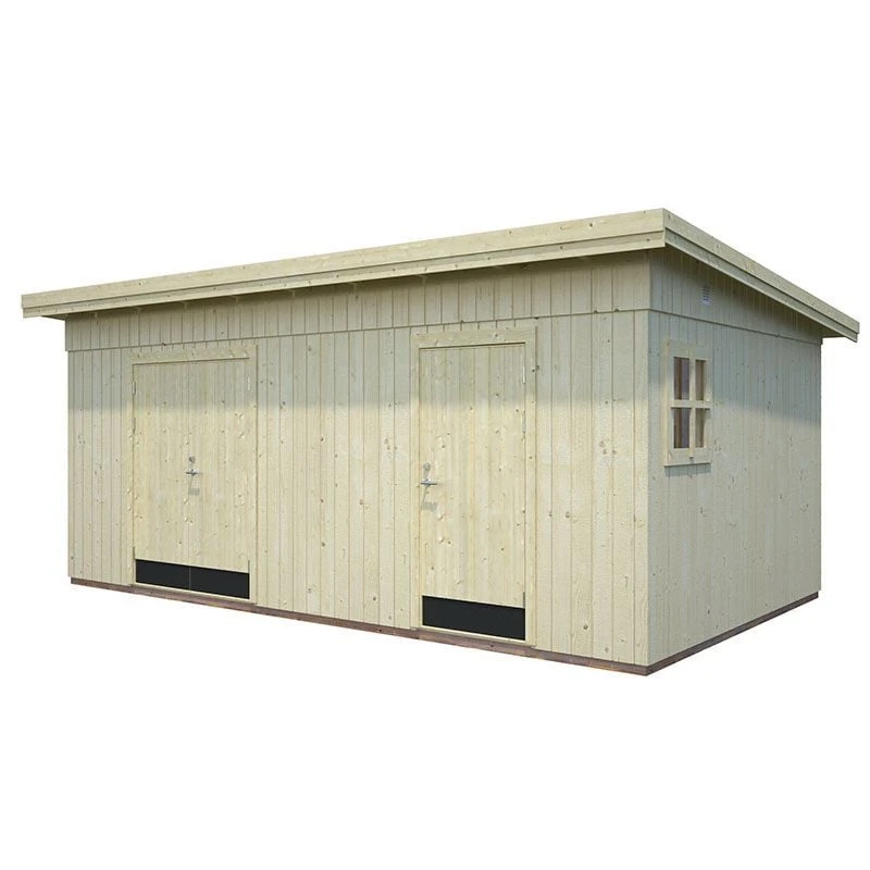 18' X 11' Palmako Kalle (88mm) Premium Multi-room Shed (5.6m X 3.3m) 6 18' X 11' Palmako Kalle (88mm) Premium Multi-room Shed (5.6m X 3.3m) - Image 4