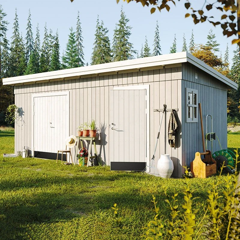 18' X 11' Palmako Kalle (88mm) Premium Multi-room Shed (5.6m X 3.3m) 3 18' X 11' Palmako Kalle (88mm) Premium Multi-room Shed (5.6m X 3.3m)