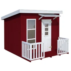 Palmako Harry 2.1m X 1.5m Childrens/Kids Cabin Luxury Outdoor Playhouse (16mm) -Zen Gardenia Sales 101109 palmako harry 2 1 x 1 5m playhouse cutout2 min