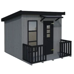 Palmako Harry 2.1m X 1.5m Childrens/Kids Cabin Luxury Outdoor Playhouse (16mm) -Zen Gardenia Sales 101109 palmako harry 2 1 x 1 5m playhouse cutout3 min