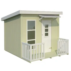 Palmako Harry 2.1m X 1.5m Childrens/Kids Cabin Luxury Outdoor Playhouse (16mm) -Zen Gardenia Sales 101109 palmako harry 2 1 x 1 5m playhouse cutout4 min