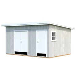 15' X 11' Palmako Kalle (88mm) Premium Multi-room Shed (4.5m X 3.3m) 17 15' X 11' Palmako Kalle (88mm) Premium Multi-room Shed (4.5m X 3.3m) -Zen Gardenia Sales 101232 15x11 palmako kalle shed cutout2 min