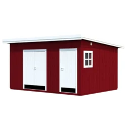 15' X 11' Palmako Kalle (88mm) Premium Multi-room Shed (4.5m X 3.3m) 18 15' X 11' Palmako Kalle (88mm) Premium Multi-room Shed (4.5m X 3.3m) -Zen Gardenia Sales 101232 15x11 palmako kalle shed cutout3 min