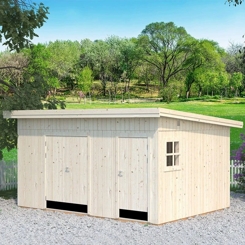 15' X 11' Palmako Kalle (88mm) Premium Multi-room Shed (4.5m X 3.3m) 7 15' X 11' Palmako Kalle (88mm) Premium Multi-room Shed (4.5m X 3.3m) - Image 5