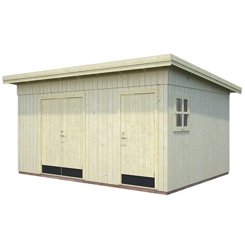 15' X 11' Palmako Kalle (88mm) Premium Multi-room Shed (4.5m X 3.3m) 11 15' X 11' Palmako Kalle (88mm) Premium Multi-room Shed (4.5m X 3.3m) - Image 9