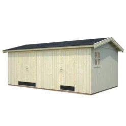 18' X 11' Palmako Olaf Premium (88mm) Multi-room Shed (5.6m X 3.3m) -Zen Gardenia Sales 101236 palmako olaf premium multi room shed 88mm cutout min
