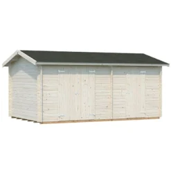 17' X 10'5 Palmako Jari Premium (28mm) Multi-room Shed (5.2m X 3.2m) -Zen Gardenia Sales 101338 17x10 palmako jari shed cutout1 min
