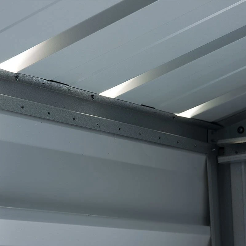 10' X 13' Yardmaster Castleton Anthracite Metal Shed (3m X 3.9m) 8 10' X 13' Yardmaster Castleton Anthracite Metal Shed (3m X 3.9m) - Image 6