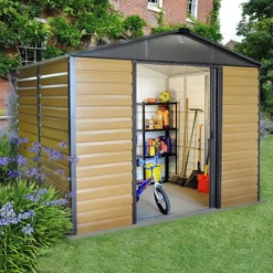 10' X 8' Yardmaster Balmoral 108WGL Metal Shed (3.03m X 2.37m)