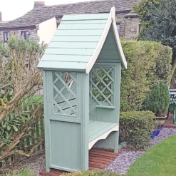 Shire Rose Garden Arbour Seat 5'x3' -Zen Gardenia Sales 10 rose0503dsl 1aa insitu4 min