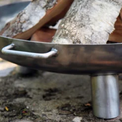 Cook King Bali Steel Fire Bowl - 100cm -Zen Gardenia Sales 111242 bali fire bowl feature2 min