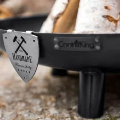 Cook King Bali Steel Fire Bowl - 100cm -Zen Gardenia Sales 111242 bali fire bowl feature4 min