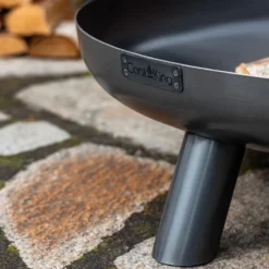 Cook King Bali Steel Fire Bowl - 100cm -Zen Gardenia Sales 111242 bali fire bowl feature5 min