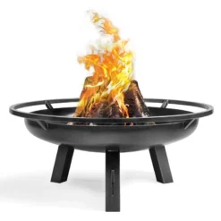 Cook King Porto Steel Fire Bowl - 60cm -Zen Gardenia Sales 111265 porto fire bowl render2 min