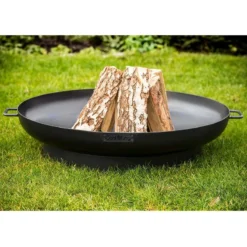 Cook King Dubai Steel Fire Bowl - 80cm -Zen Gardenia Sales 111277 dubai fire bowl insitu2 min