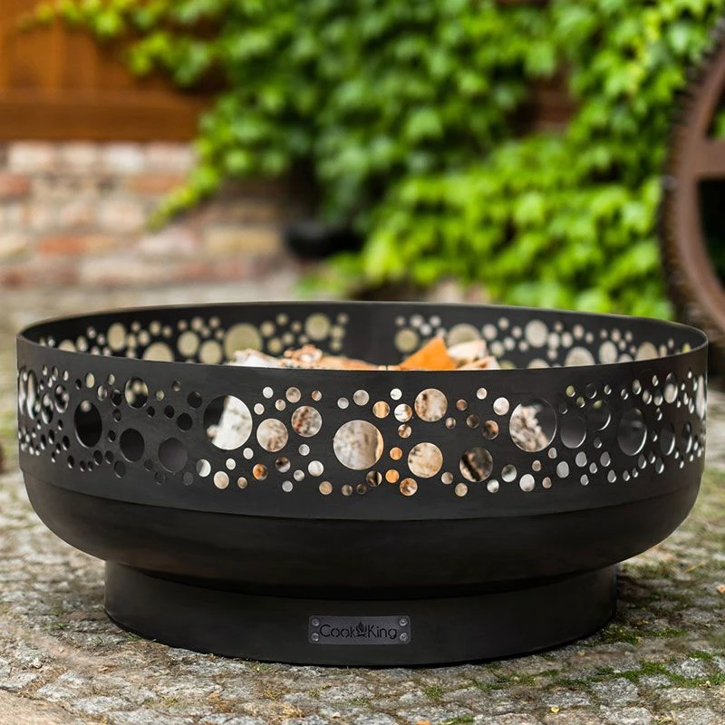 Cook King Boston Decorative Steel Fire Bowl 9 Cook King Boston Decorative Steel Fire Bowl - Image 7