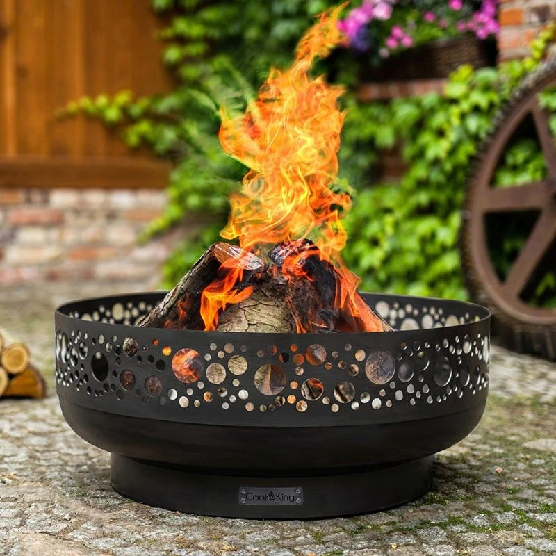 Cook King Boston Decorative Steel Fire Bowl 3 Cook King Boston Decorative Steel Fire Bowl
