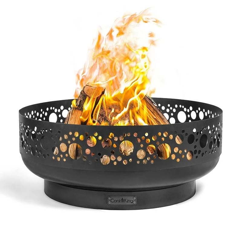 Cook King Boston Decorative Steel Fire Bowl 10 Cook King Boston Decorative Steel Fire Bowl - Image 8
