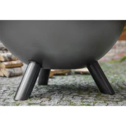 Cook King Kongo Deep Steel Fire Bowl -Zen Gardenia Sales 111295 cook king kongo deep steel fire bowl close up1 min