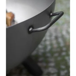 Cook King Kongo Deep Steel Fire Bowl -Zen Gardenia Sales 111295 cook king kongo deep steel fire bowl close up3 min