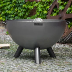 Cook King Kongo Deep Steel Fire Bowl -Zen Gardenia Sales 111295 cook king kongo deep steel fire bowl insitu1 min